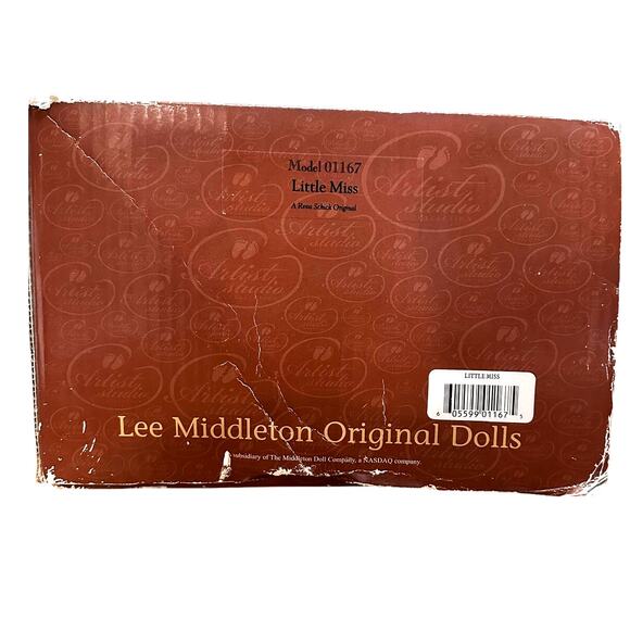 Lee Middleton Original Dolls Artist Studio #905/1000-2004 "Little Miss"-NEW! - Picture 15 of 16